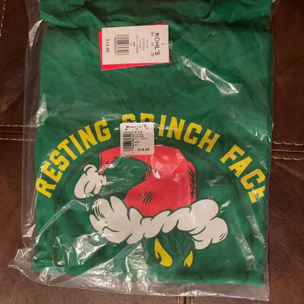 Resting Grinch Face t-shirt